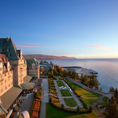 Hotel Fairmont Le Manoir Richelieu La Malbaie Exterior foto The Château Frontenac, the oldest hotel in North America, overlooking the St. Lawrence River